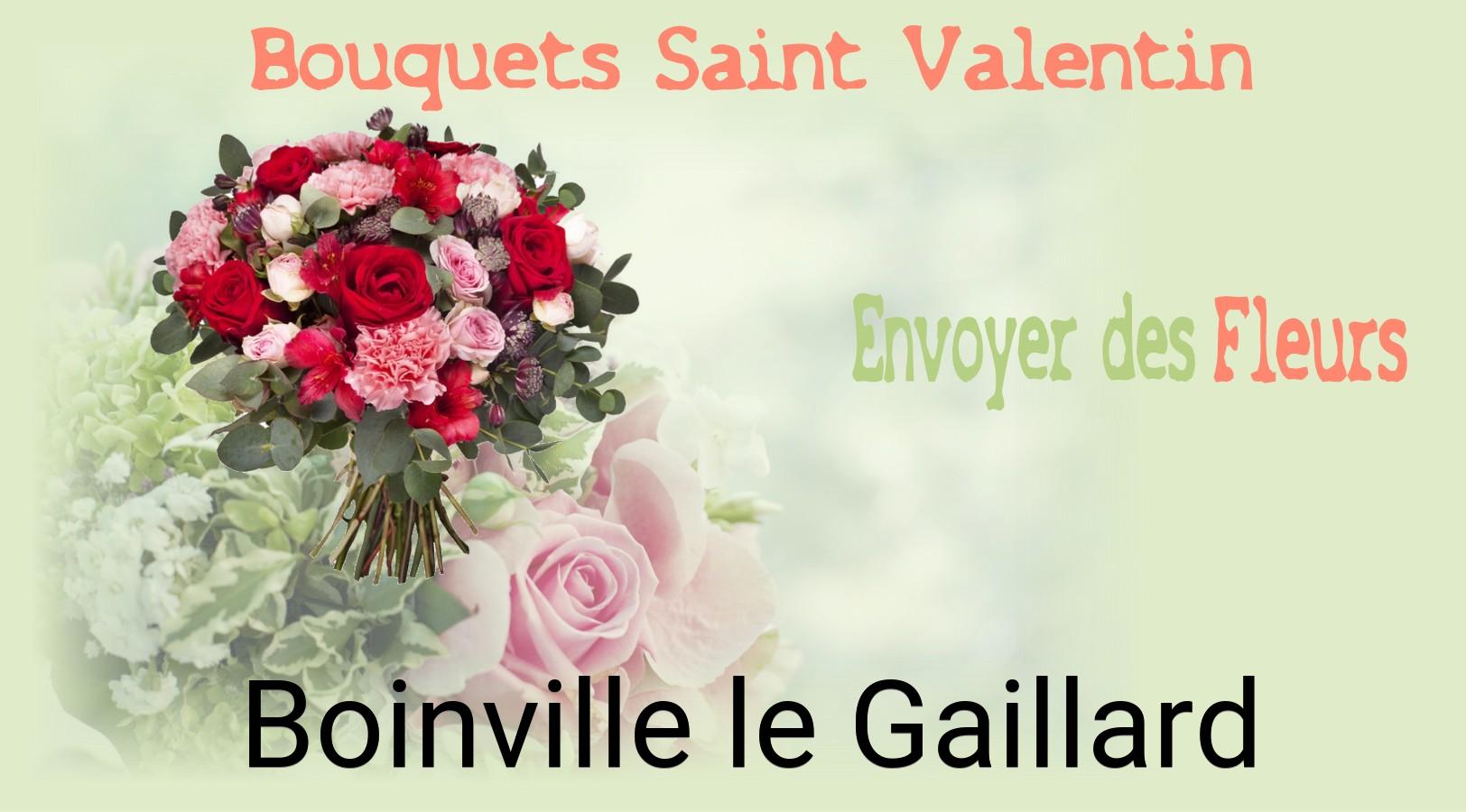 Roses de Saint-Valentin livrées à Boinville-le-Gaillard